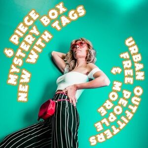 6 Piece New With Tags Mystery Box Billabong Urban Outfitters J Crew Madewell NWT